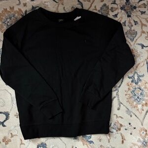 Athletic Works Men's Black Crewneck Sweater